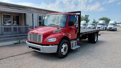 Freightliner M2 106 16 ft Flatbed Truck - 260HP, 9 Speed Automatic