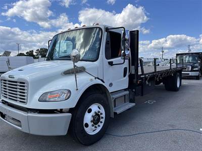 Freightliner M2 106 24 ft Flatbed Truck - 280HP, 6 Speed Automatic