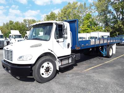 Freightliner M2 106 24 ft Flatbed Truck - 240HP, 6 Speed Automatic