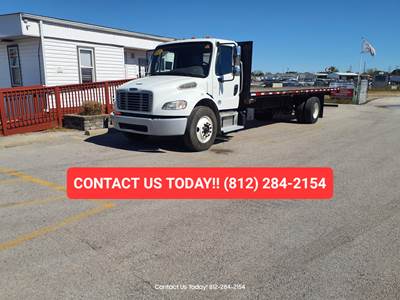 Freightliner M2 106 26 ft Flatbed Truck - 240HP, 9 Speed Automatic