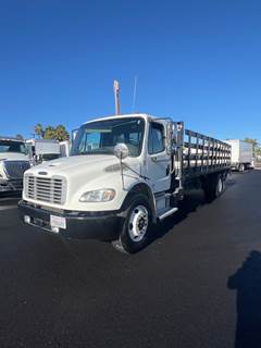 Freightliner M2 106 24 ft Flatbed Truck - 240HP, 6 Speed Automatic, Liftgate