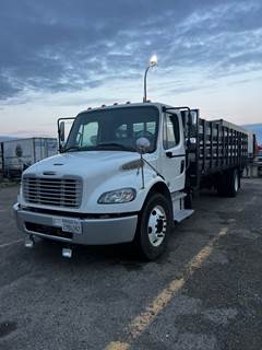 Freightliner M2 106 24 ft Flatbed Truck - 240HP, 6 Speed Automatic, Liftgate