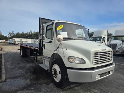 Freightliner M2 106 26 ft Flatbed Truck - 240HP, 6 Speed Automatic