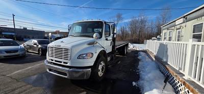 Freightliner M2 106 Tandem Axle 24 ft Flatbed Truck - 300HP, 6 Speed Automatic