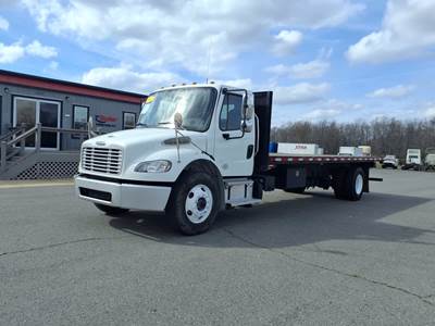 Freightliner M2 106 24 ft Flatbed Truck - 280HP, 6 Speed Automatic