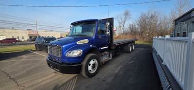 Freightliner M2 106 Tandem Axle 26 ft Flatbed Truck - 270HP, 6 Speed Automatic