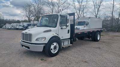 Freightliner M2 106 26 ft Flatbed Truck - 240HP, 5 Speed Automatic