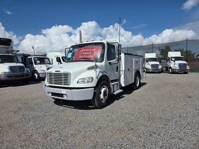 Freightliner M2 106 11 ft Flatbed Truck - 250HP, 6 Speed Automatic