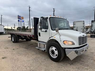 Freightliner M2 106 26 ft Flatbed Truck - 240HP, 6 Speed Manual