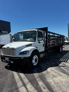 Freightliner M2 106 24 ft Flatbed Truck - 240HP, 6 Speed Automatic