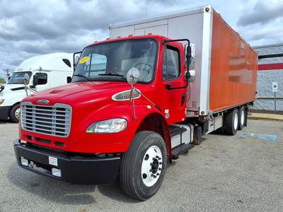 Freightliner M2 106 Tandem Axle 26 ft Flatbed Truck - 350HP, 6 Speed Automatic