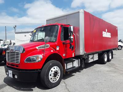Freightliner M2 106 Tandem Axle 26 ft Flatbed Truck - 350HP, 6 Speed Automatic