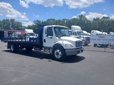 Freightliner M2 106 24 ft Flatbed Truck - 240HP, 6 Speed Automatic