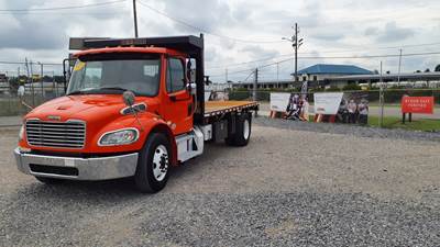 Freightliner M2 106 16 ft Flatbed Truck - 240HP, 6 Speed Automatic