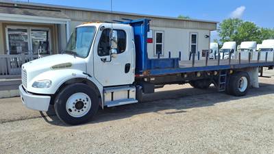 Freightliner M2 106 24 ft Flatbed Truck - 240HP, 6 Speed Automatic