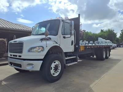 Freightliner M2 106 24 ft Flatbed Truck - 350HP, 6 Speed Automatic