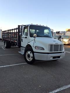 Freightliner M2 106 24 ft Flatbed Truck - 240HP, 6 Speed Automatic, Liftgate