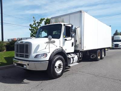 Freightliner M2 112 Tandem Axle 26 ft Flatbed Truck - 370HP, 10 Speed Automatic