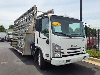 Isuzu NRR 21 ft Flatbed Truck - 215HP, 6 Speed Automatic