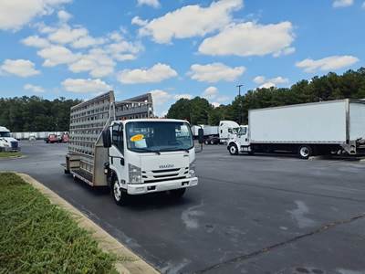 Isuzu NRR 21 ft Flatbed Truck - 215HP, 6 Speed Automatic