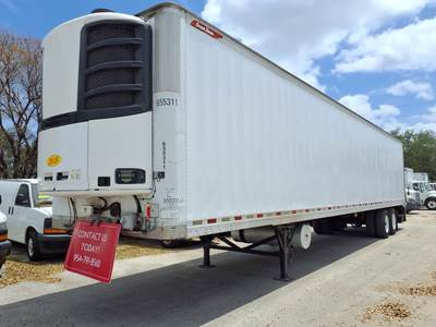 Great Dane 7211TZ-1 48 ft Reefer Trailer - Single Axle, Roll up Door, Liftgate