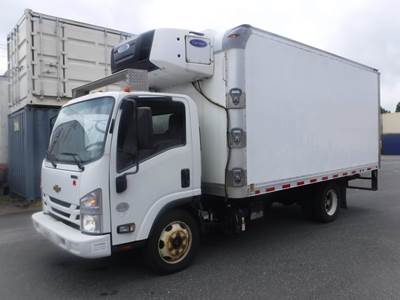 Chevrolet LCF5500HD 16 ft Refrigerated Truck - 215HP, 6 Speed Automatic