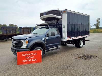 Ford F-550 14 ft Refrigerated Truck - 330HP, 10 Speed Automatic
