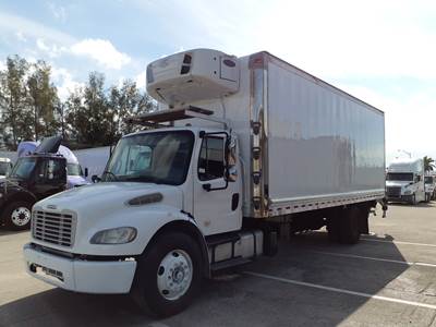 Freightliner M2 106 24 ft Refrigerated Truck - 240HP, 6 Speed Automatic, Liftgate