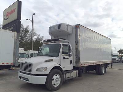 Freightliner M2 106 24 ft Refrigerated Truck - 240HP, 6 Speed Automatic, Liftgate