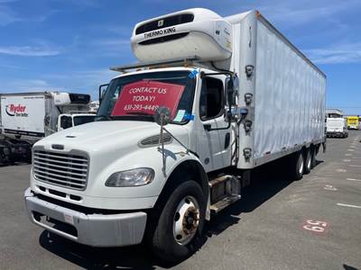 Freightliner M2 106 28 ft Refrigerated Truck - 350HP, 6 Speed Automatic, Liftgate