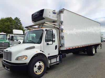 Freightliner M2 106 26 ft Refrigerated Truck - 280HP, 9 Speed Automatic, Liftgate