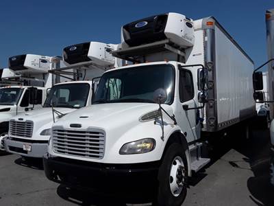Freightliner M2 106 24 ft Refrigerated Truck - 280HP, 6 Speed Automatic, Liftgate