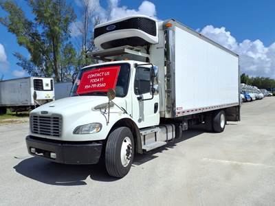 Freightliner M2 106 24 ft Refrigerated Truck - 240HP, 6 Speed Automatic, Liftgate
