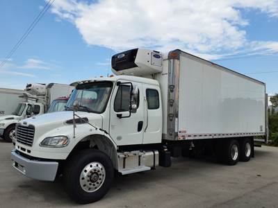 Freightliner M2 106 24 ft Refrigerated Truck - 350HP, 6 Speed Automatic, Liftgate