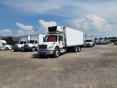 Freightliner M2 106 24 ft Refrigerated Truck - 300HP, 6 Speed Automatic, Liftgate