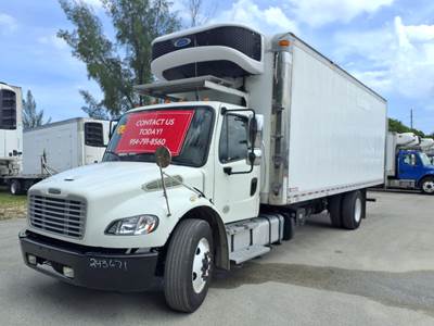 Freightliner M2 106 24 ft Refrigerated Truck - 240HP, 6 Speed Automatic, Liftgate