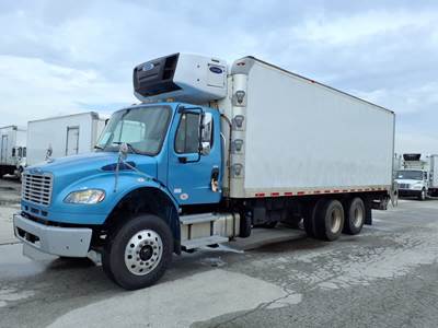 Freightliner M2 106 24 ft Refrigerated Truck - 270HP, 6 Speed Automatic, Liftgate