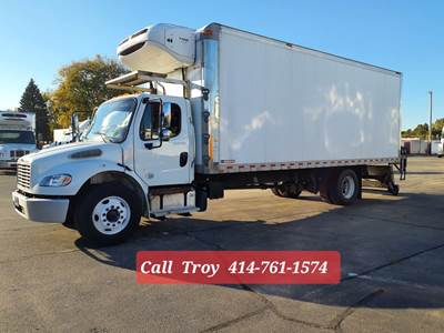 Freightliner M2 106 24 ft Refrigerated Truck - 240HP, 6 Speed Automatic, Liftgate