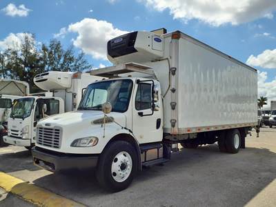 Freightliner M2 106 24 ft Refrigerated Truck - 240HP, 6 Speed Automatic, Liftgate