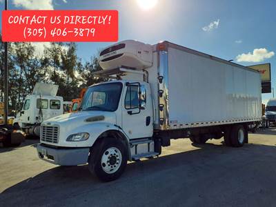 Freightliner M2 106 26 ft Refrigerated Truck - 280HP, 6 Speed Automatic, Liftgate