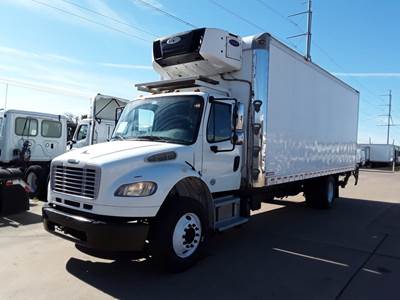 Freightliner M2 106 24 ft Refrigerated Truck - 270HP, 6 Speed Automatic, Liftgate