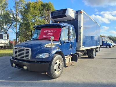 Freightliner M2 106 22 ft Refrigerated Truck - 240HP, 5 Speed Automatic, Liftgate