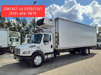 Freightliner M2 106 28 ft Refrigerated Truck - 280HP, 6 Speed Automatic, Liftgate
