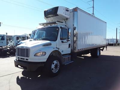 Freightliner M2 106 24 ft Refrigerated Truck - 270HP, 6 Speed Automatic, Liftgate