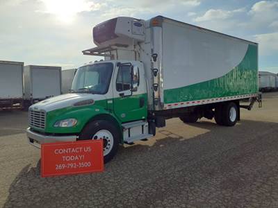 Freightliner M2 106 24 ft Refrigerated Truck - 240HP, 6 Speed Automatic, Liftgate