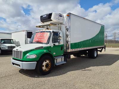 Freightliner M2 106 24 ft Refrigerated Truck - 240HP, 6 Speed Automatic, Liftgate