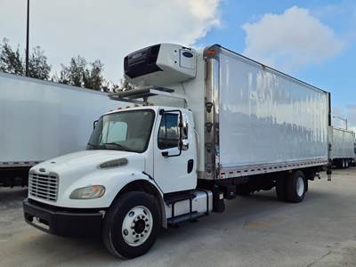 Freightliner M2 106 24 ft Refrigerated Truck - 240HP, 6 Speed Automatic, Liftgate