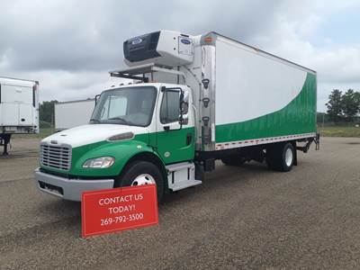 Freightliner M2 106 24 ft Refrigerated Truck - 240HP, 6 Speed Automatic, Liftgate
