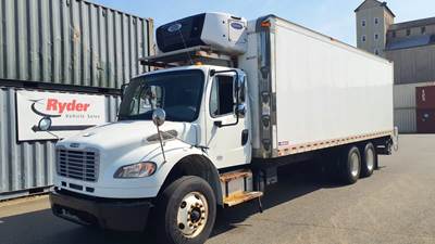 Freightliner M2 106 26 ft Refrigerated Truck - 350HP, 6 Speed Automatic, Liftgate