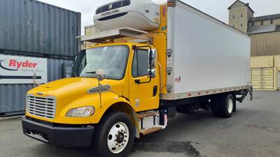 Freightliner M2 106 24 ft Refrigerated Truck - 260HP, 6 Speed Automatic, Liftgate